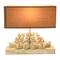 Hello Honey® 14" White and Sand Rabbit Table Lamp with Rectangle Linen Shade